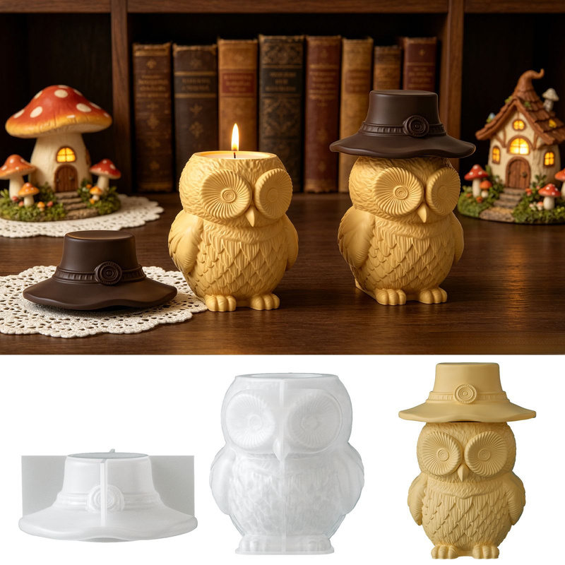 Candle Supplies Jars - 2 zestawy silikonowych form do pojemników
