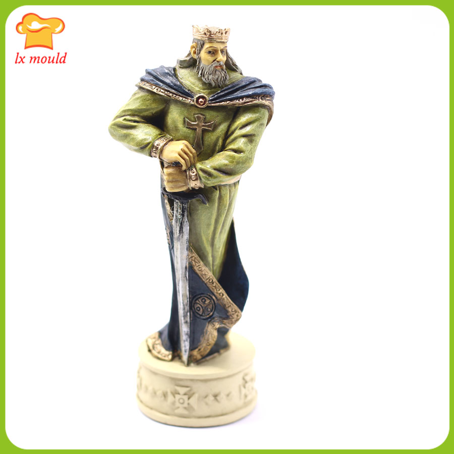 Candle. Queen - Forma silikonowa 3D do szachów, forma