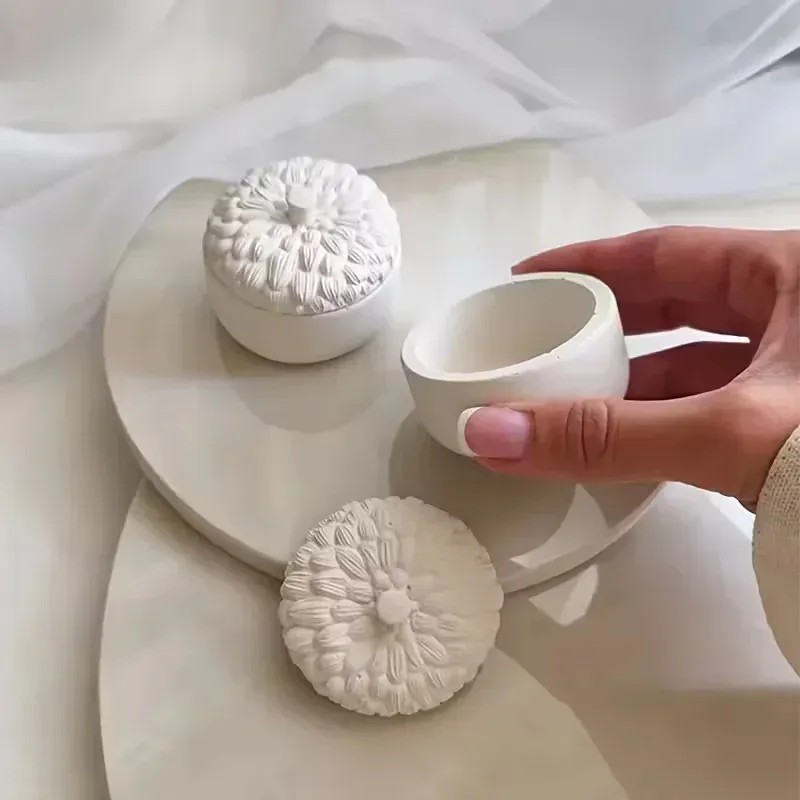 Candle Supplies Jars - Forma silikonowa w kształcie sosnowej szyszki