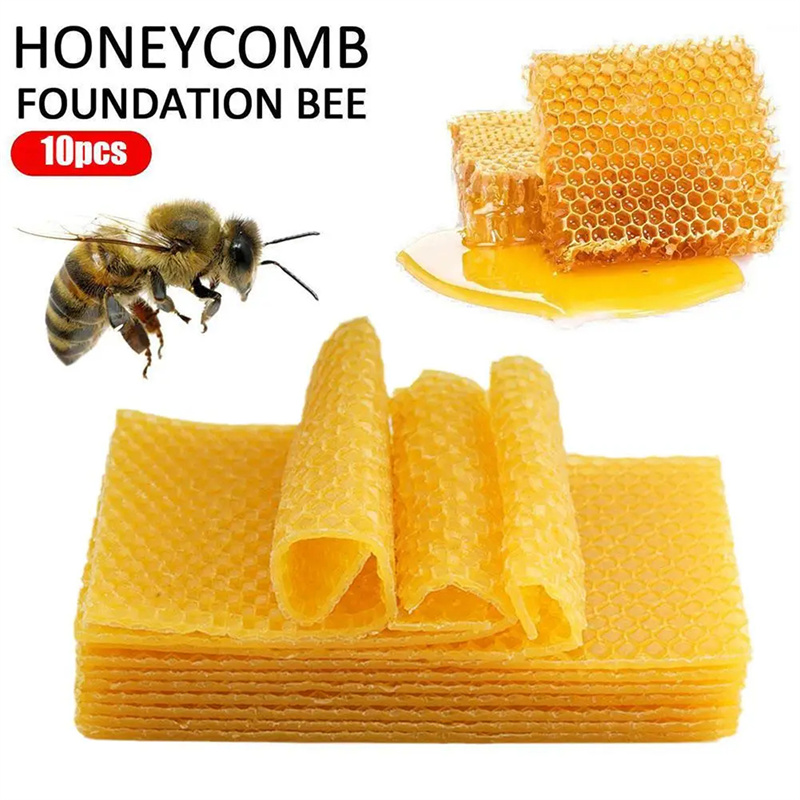 10/20 szt. Naturalne arkusze w – Candle Supplies Beeswax recenzja i cena