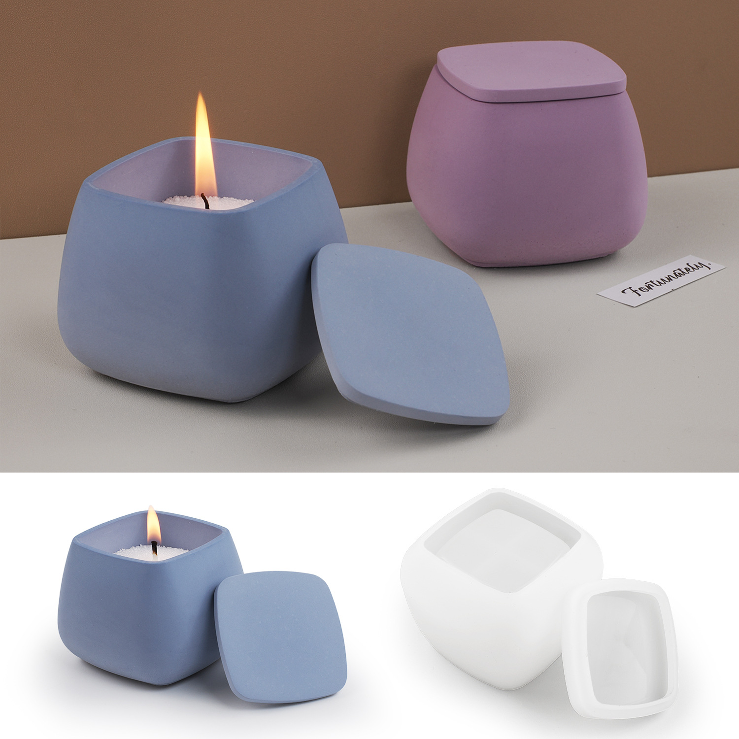 Forma silikonowa DIY do żywicy – Candle Supplies Jars recenzja i cena