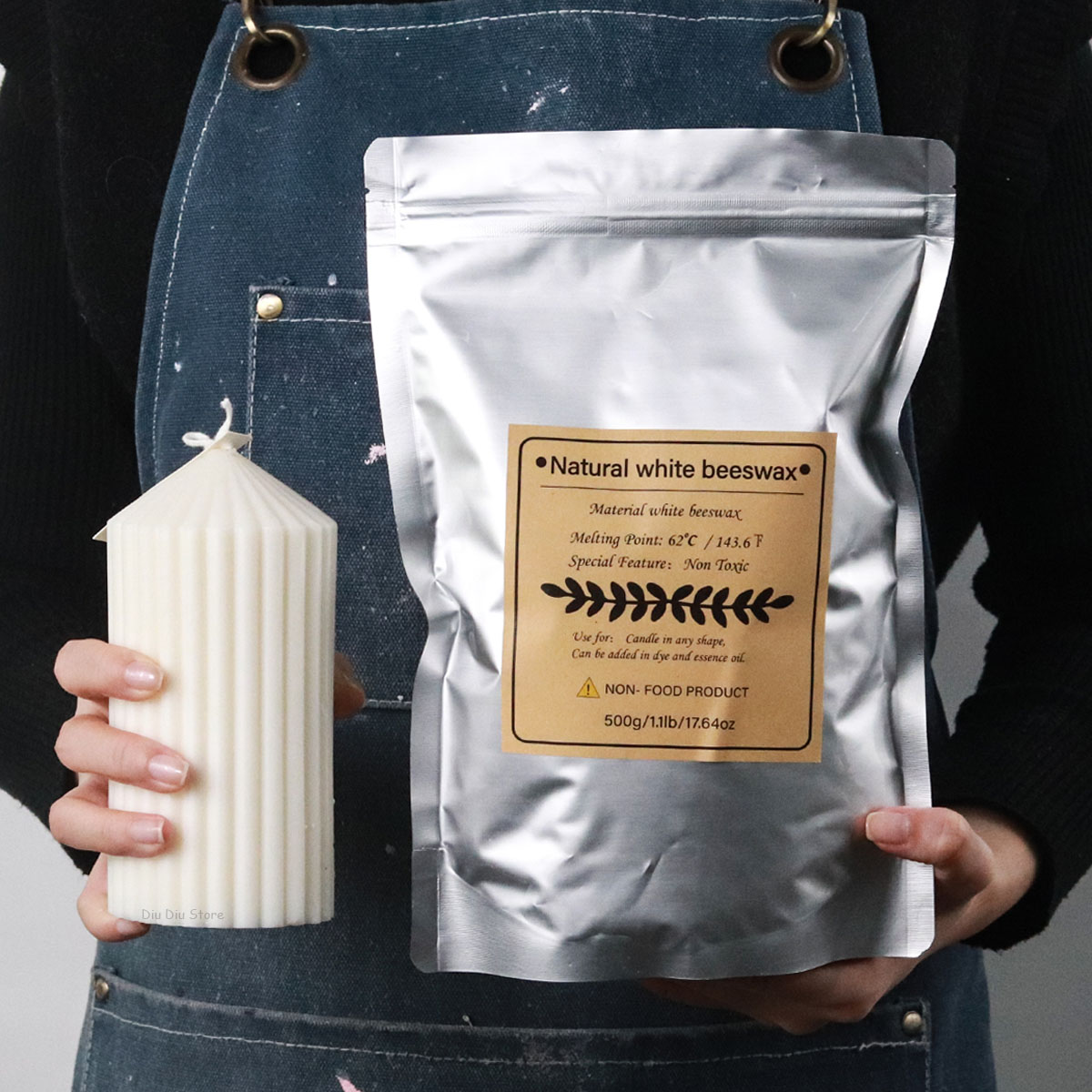 Biały wosk pszczeli czysty nat – Candle Supplies Beeswax recenzja i cena
