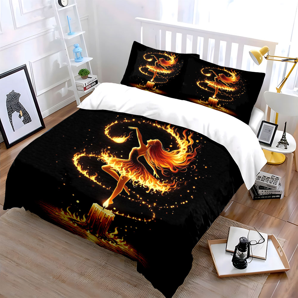 Zestaw pościeli Fiery Dance Ca – Candle. Queen recenzja i cena