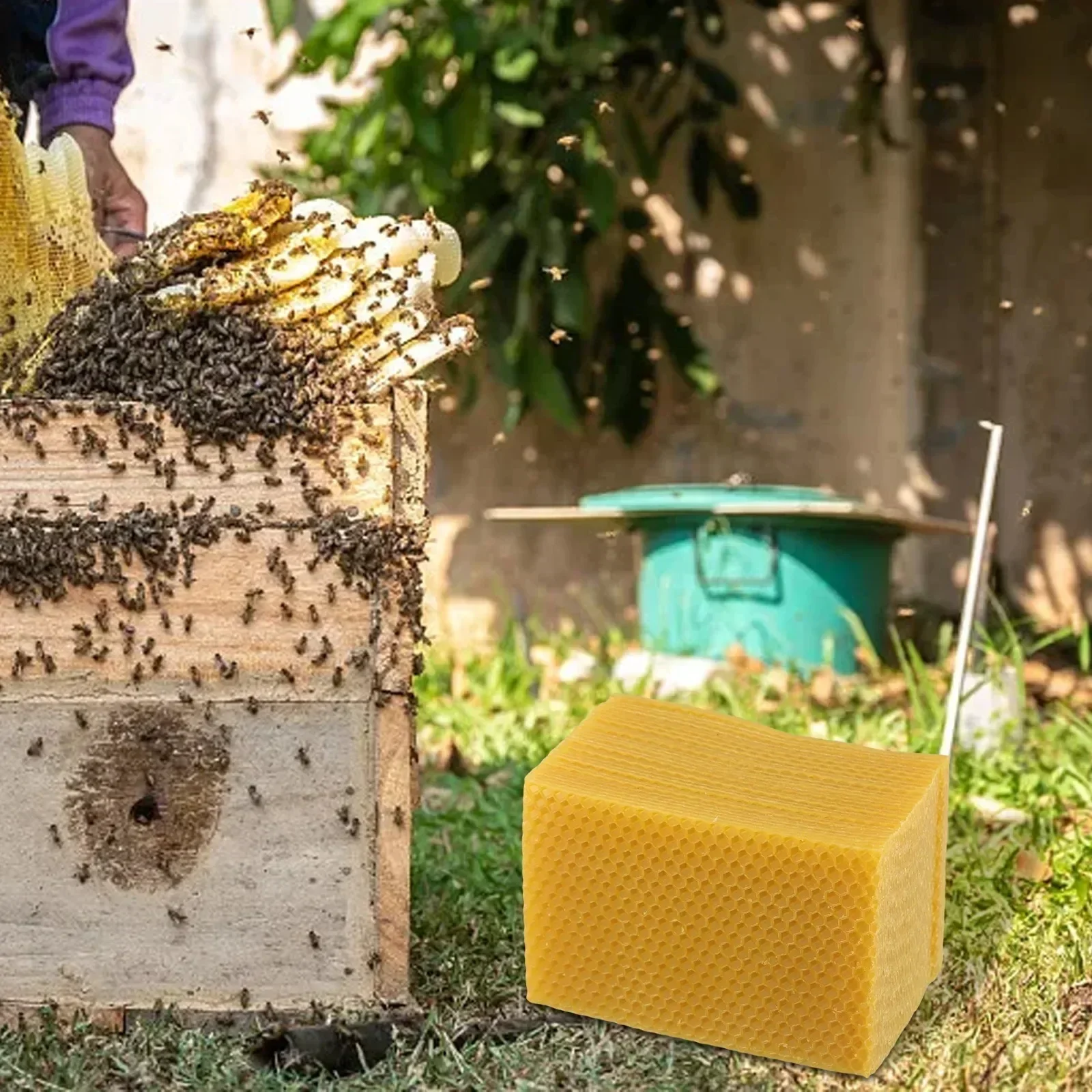 Materiały do ​​ulu Fundacja ul – Candle Supplies Beeswax recenzja i cena