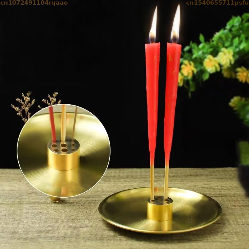 Przenośny mosiężny kadzielnica – Zen Candle Supplies recenzja i cena