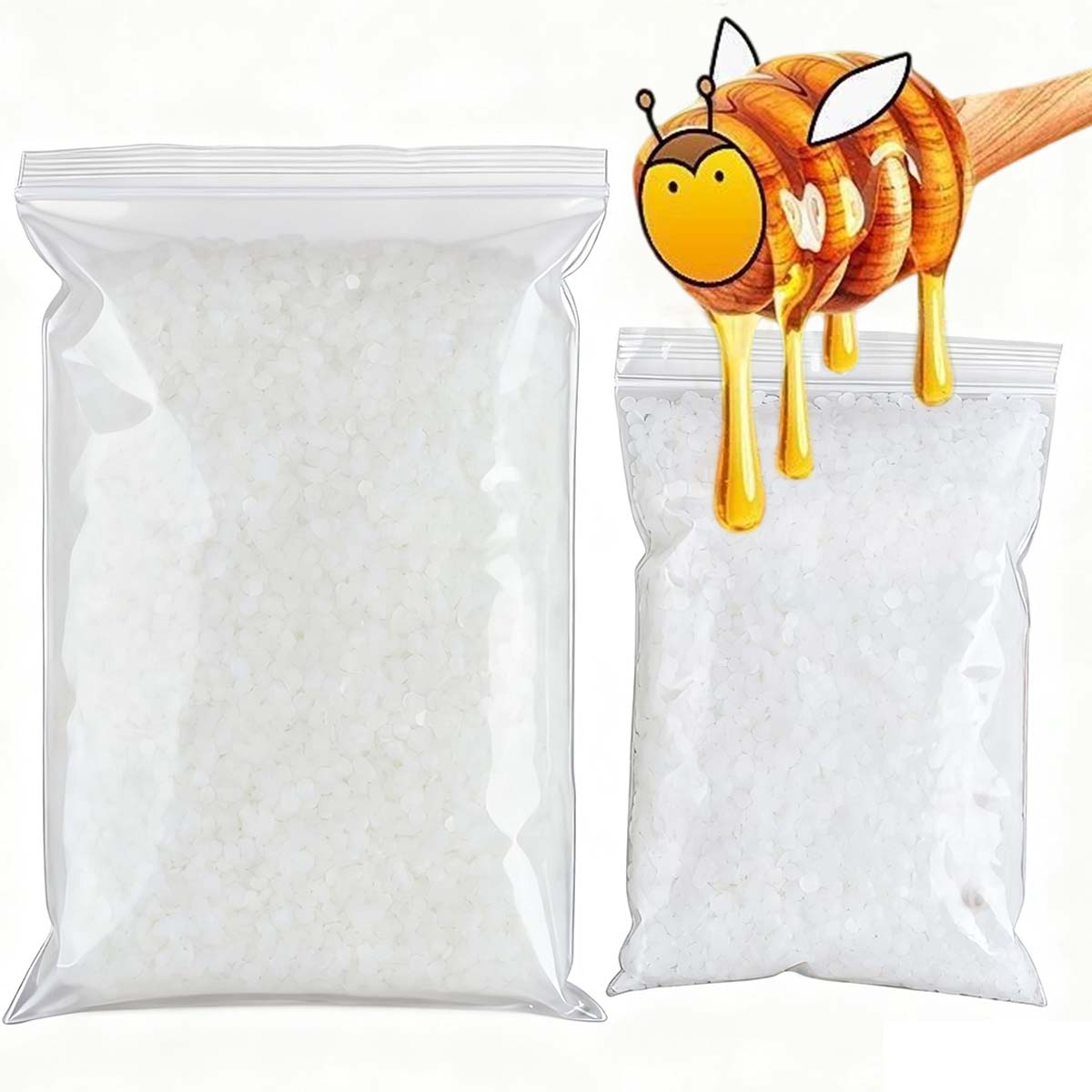 200g-1000g Biały Wosk Pszczeli – Candle Supplies Beeswax recenzja i cena