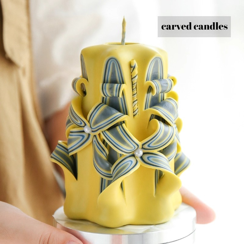 1KG Rzeźbiony Świeca Zapachowa – Candle Supplies Beeswax recenzja i cena