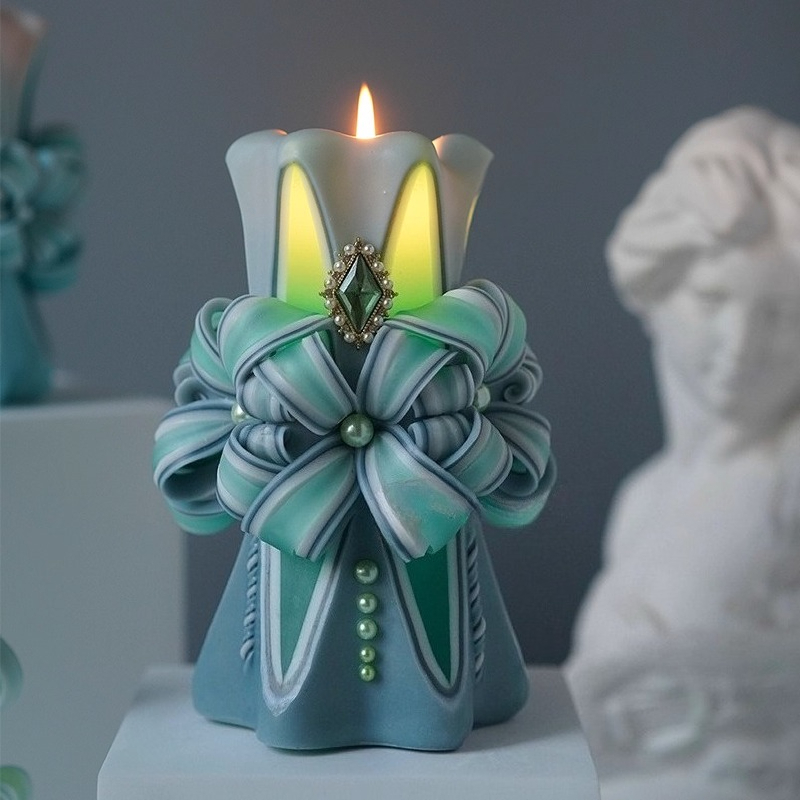 1KG Rzeźbiony Świeca Zapachowa – Candle Supplies Beeswax recenzja i cena